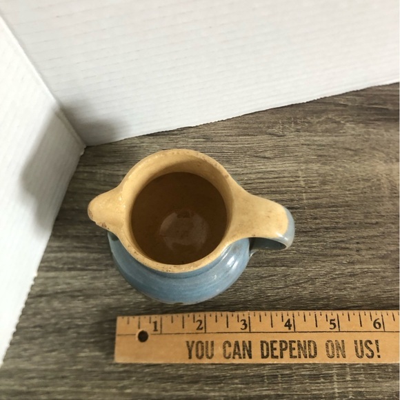 Antique Handcrafted Ceramic Pitcher - Picture 9 of 9